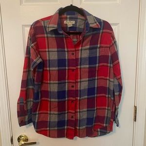 🌟 Host Pick 🌟 Bauer Cotton Flannel Shirt size S